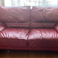 Leather sofas