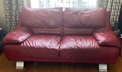 Leather sofas