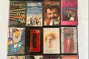 ABBA, Simon and Garfunkel, Shirley Bassey, The Carpenters and other artists cassette tape bundle