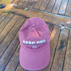 Wilson deep red golf cap