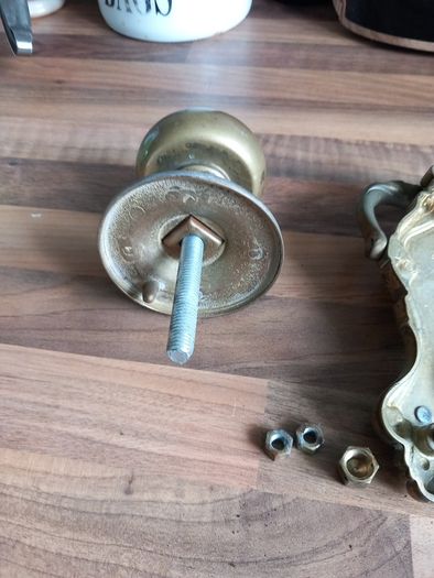 brass doorknob&knocker