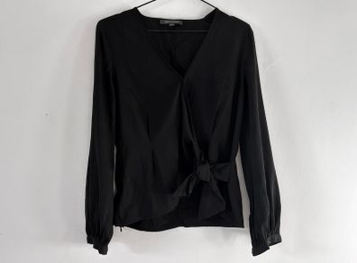 French Connection Black Blouse Size S Uk 10