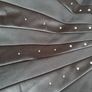Black Satin + Diamante Top. Size 18. New Image 2