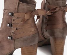 Amazing Ankle Boots / Ombre Effect & Vintage design