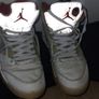 Air Jordan 5 Retro OFF-WHITE Sail Image 4