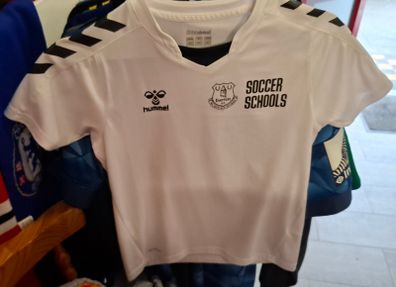 Everton Soccer Schools hummel Football Jersey (Youths 9-10 Years) FREE POST