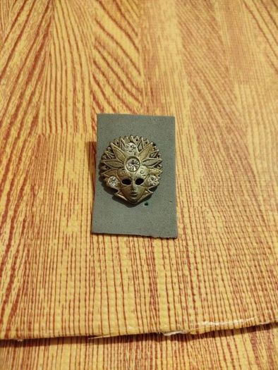 Mardi Gras Brooch (Vintage)