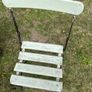 Pair of 1930s Vintage Green Folding Garden Chairs Image 10