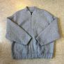Zara grey bomber jacket Image 2