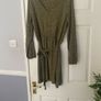 Midi Khaki dress Image 2