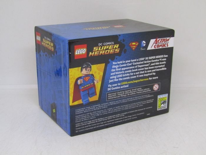 Lego Super Heroes Superman SDCC 2015 Limited Edition DC Action Comics #1 New Sealed Very rare Number 1101 of 1500