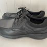 Mens shoes Clarks Donaway Edge Black Leather Lace Up UK Size 12 G EU 47 Image 4
