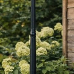 New cast iron triple garden light