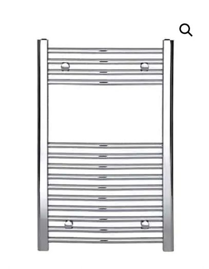 Clearance: Sophia 400mm X 800mm Straight Towel Warmer Cp