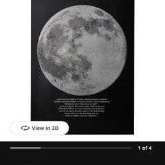 IKEA Moon Picture 50 70 cm