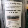 Garden privacy screens 2m x 50m (6.5ft x 164ft) Green Image 2