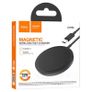 Hoco CW52 Wireless Charger, Magnetic, 15W, Qi Charging, Fast, Universal, Black Image 2