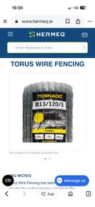 Tornados horse fencing