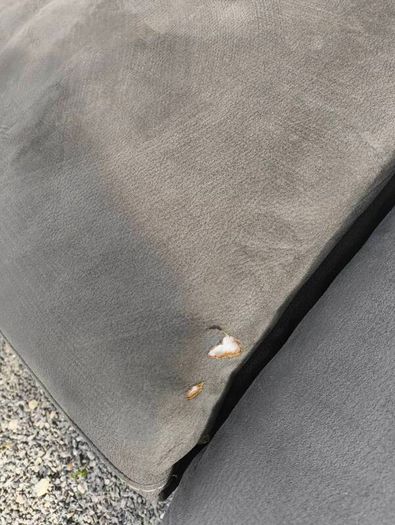 Grey Chaise Couch