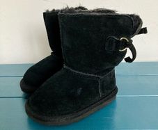 River Island suede baby boots jnr 3 uk