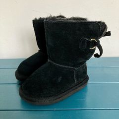River Island suede baby boots jnr 3 uk
