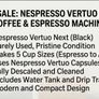 Nespresso Vertuo Next Coffee Machine - Excellent Condition Image 2