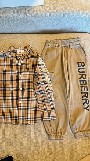 Burberry boy's sets 4/5yrs