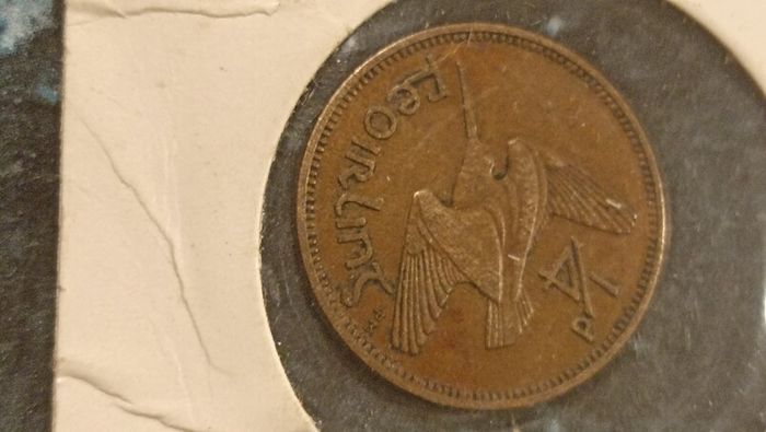 set of Irish farthings