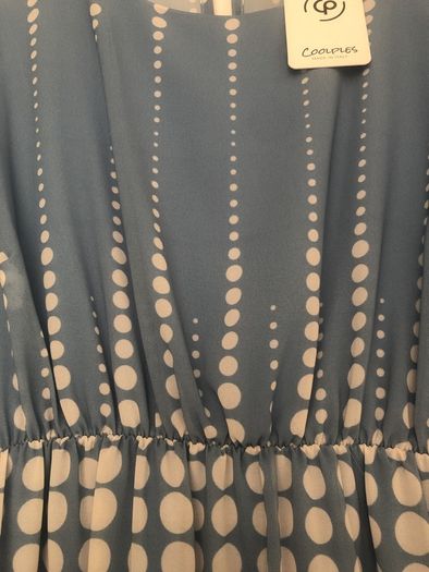 Polka Dot Blue Dress BNWT