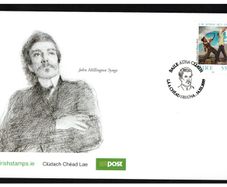 2009 Ireland The 100th Anniversary of the Death of John Millington Synge Commemorative Stamp An Post First Day Cover (FDC)