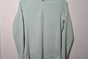 womens CRAGHOPPERS fleece jumper sweater quarter zip Size UK 12 EU 38