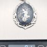 Vintage Sterling Silver Siam Niello Brooch Pendant Image 8