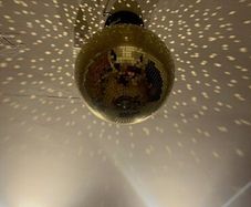 Professional 40cm Gold Mirror Ball & Motor
