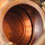 Vintage Copper Kettle with Brass Handle Image 3