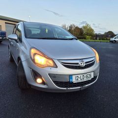 Vauxhall / Opel Corsa 2012 1.2 Petrol Manual Silver NCT & Taxed High Spec