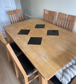 Very Solid 5Ft Kitchen Dining Table - Can Deliver
