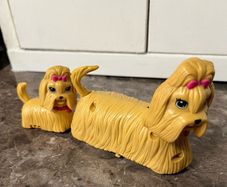 Barbies yorkie mom & puppy