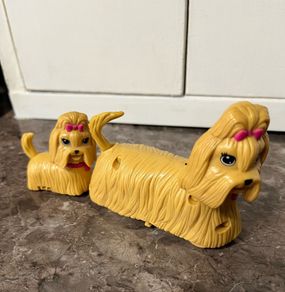 Barbies yorkie mom & puppy