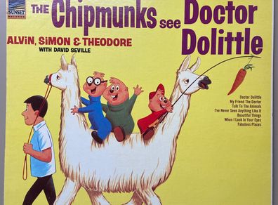 The Chipmunks See Doctor Dolittle LP