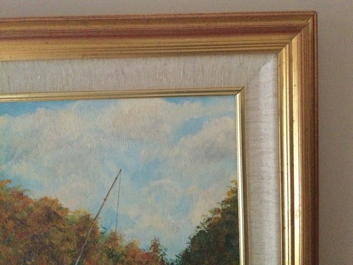 Art - Oil on Board ( Marie Wright) ( Reduced )