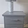 Grey bedside tables / lockers x2 (High quality) Image 3