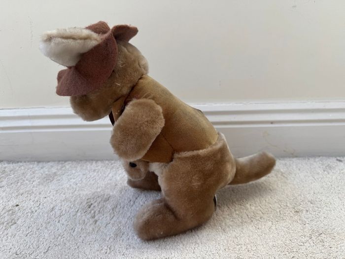 Grab a Jumbuck approx. 12 Kangaroo with Joey plush Used Please see photos