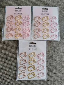 36 x cat paper clips new with tags and in original packaging FREE STANDARD POSTAGE INCLUDED