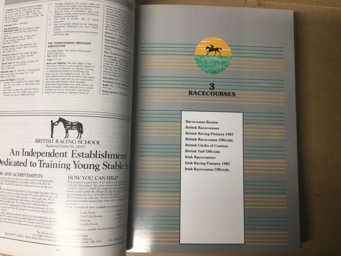Horse Racing, Dictionary of the Turf. ( Reduced)