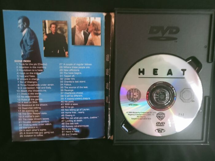 Heat (Al Pacino & Robert De Niro) [DVD]