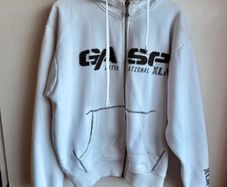 GASP 1.2 lbs Hoodie White (Size XL)
