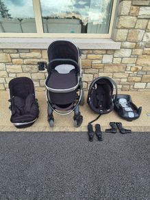 iCandy Travel System Buggy and isofix Car Seat