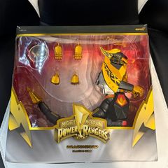 Mighty Morphin Power Rangers Dragonzord Gold & Black Super 7 Ultimates