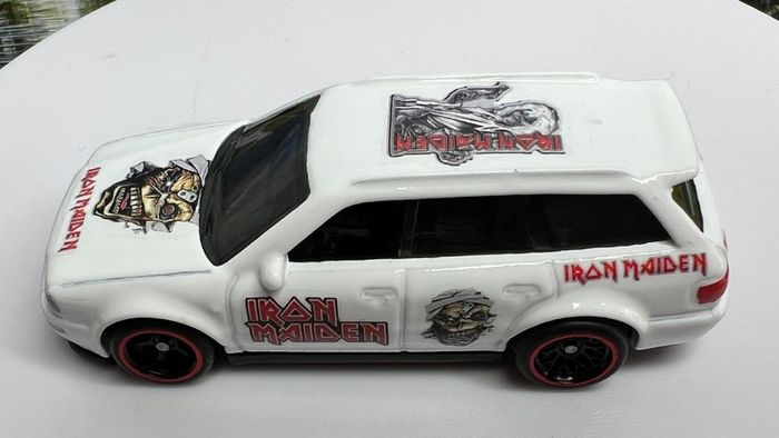 Iron Maiden 1/64 Hot Wheels Custom Audi RS2