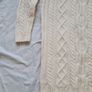 Lacoste alpaca wool Knitted long jumper Size 10 eu 38 cream in new condition Image 5